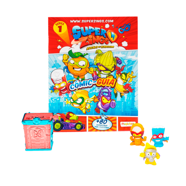 SUPERTHINGS RIVALS OF KABOOM - Spezialausgabe Super Pack XL Serie 4, 10 Überraschungsumschläge
